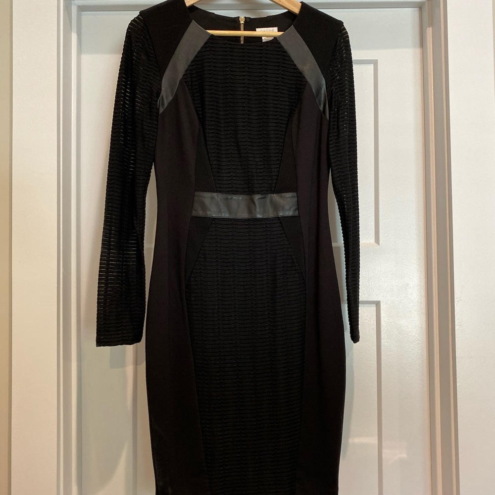 Cache Long Sleeve Dress